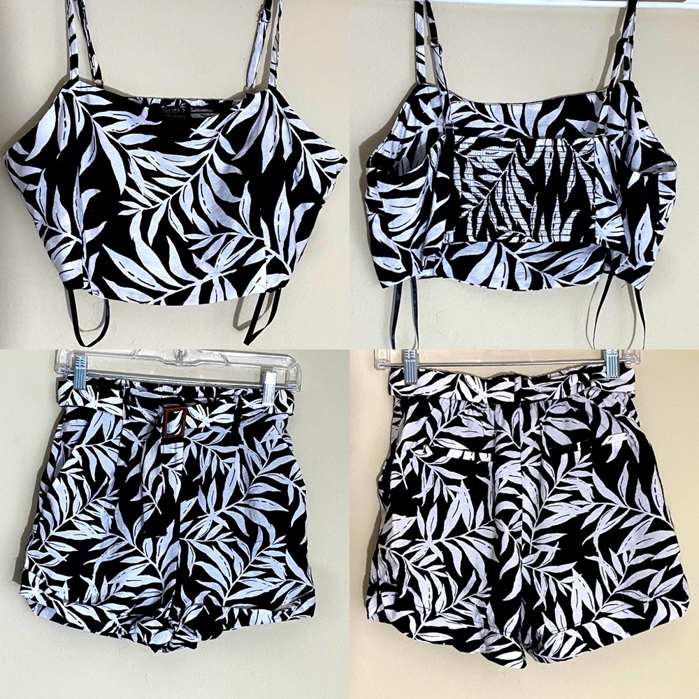 White and black set